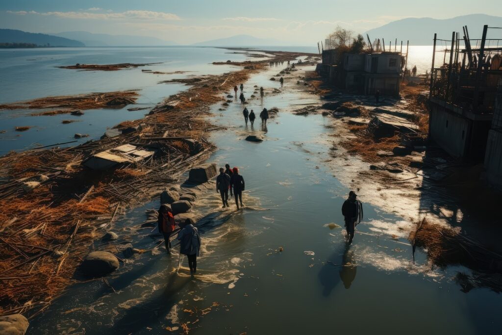 La emigración por motivos ambientales constituye un importante componente de los flujos migratorios en todo el planeta.